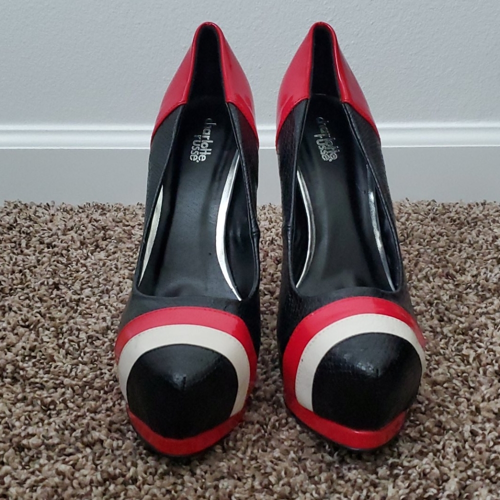 Charlotte Russe Multi Color Heels